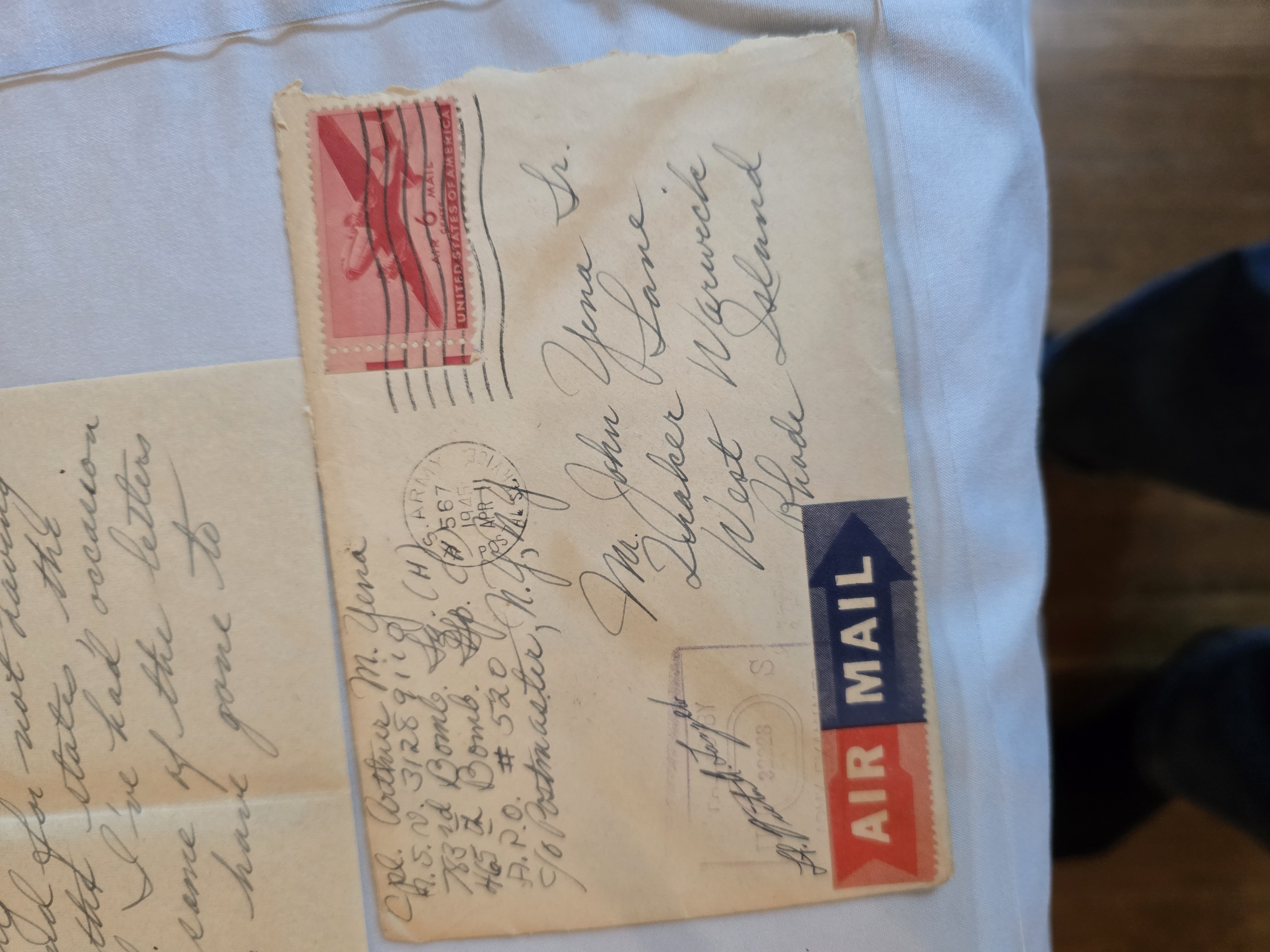 Apr 6 1945 envelope