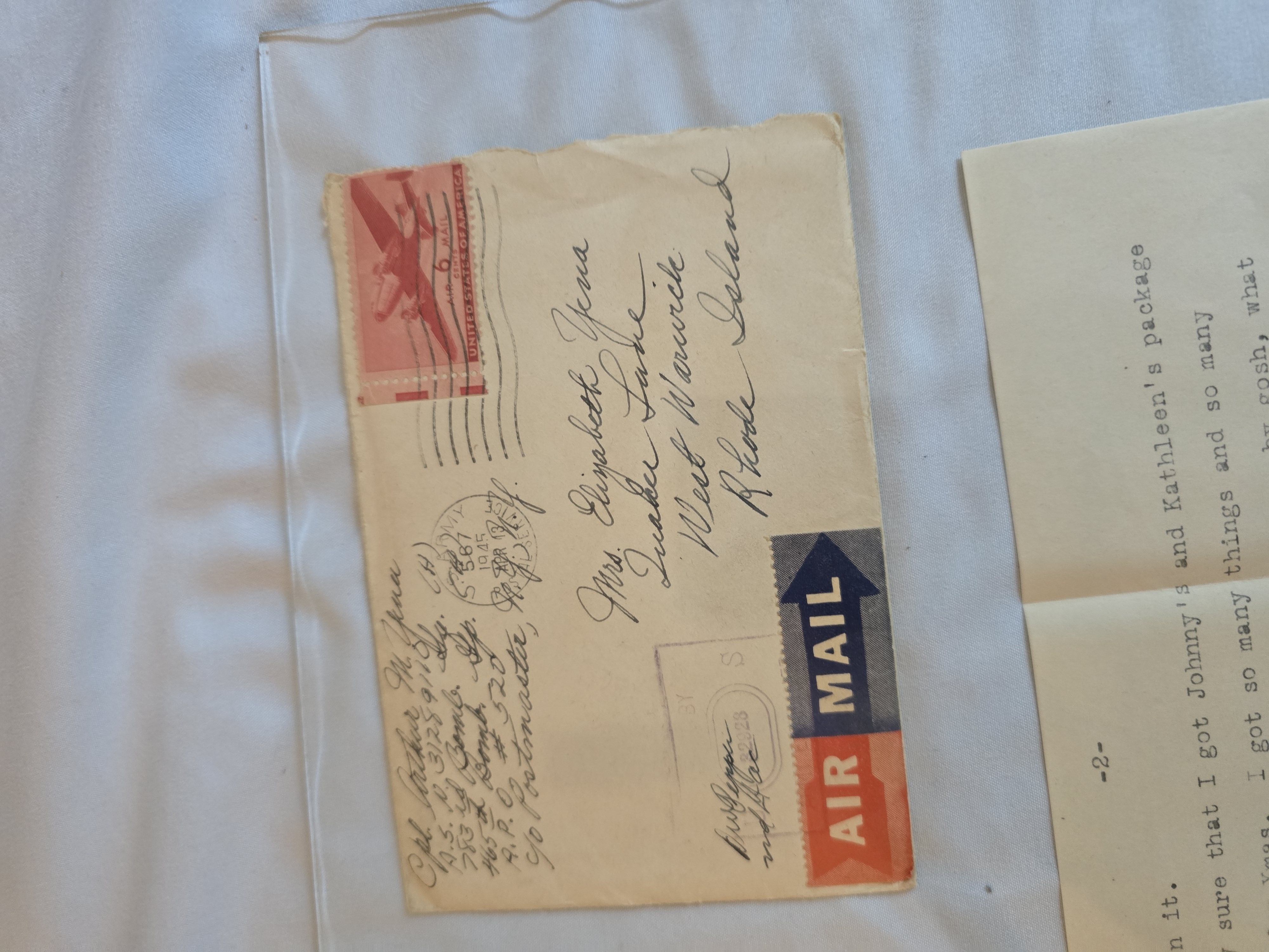 Apr 7 1945 envelope