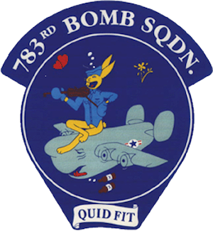 783rd Bomb Squadron emblem